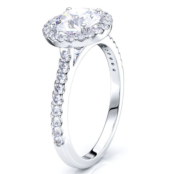 Michigan Halo Engagement Ring