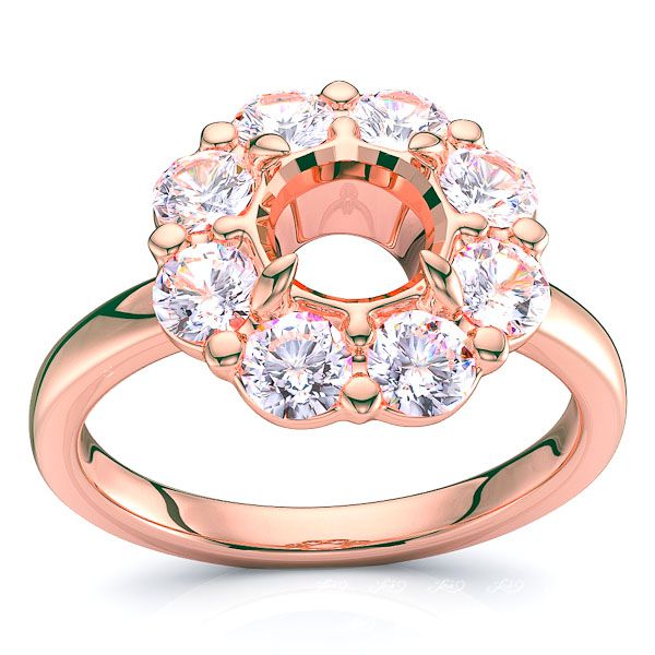 North Carolina Halo Engagement Ring