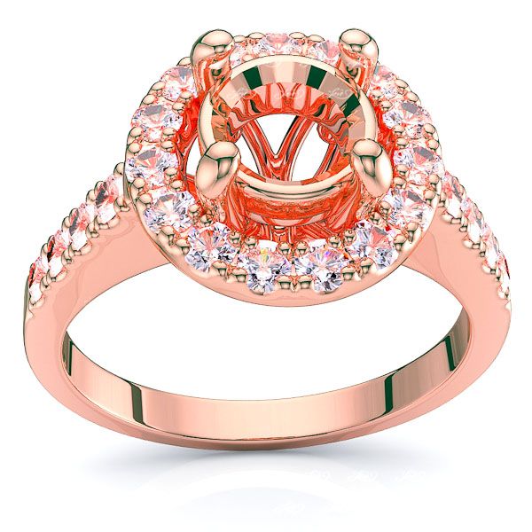 Connecticut Halo Engagement Ring