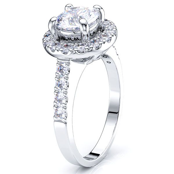 Connecticut Halo Engagement Ring