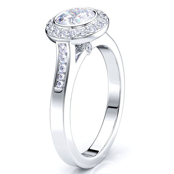 Vermont Halo Engagement Ring