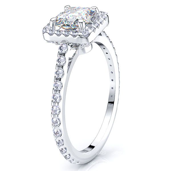 Maine Halo Engagement Ring