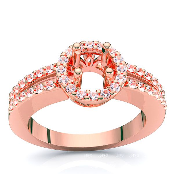 Alaska Halo Engagement Ring
