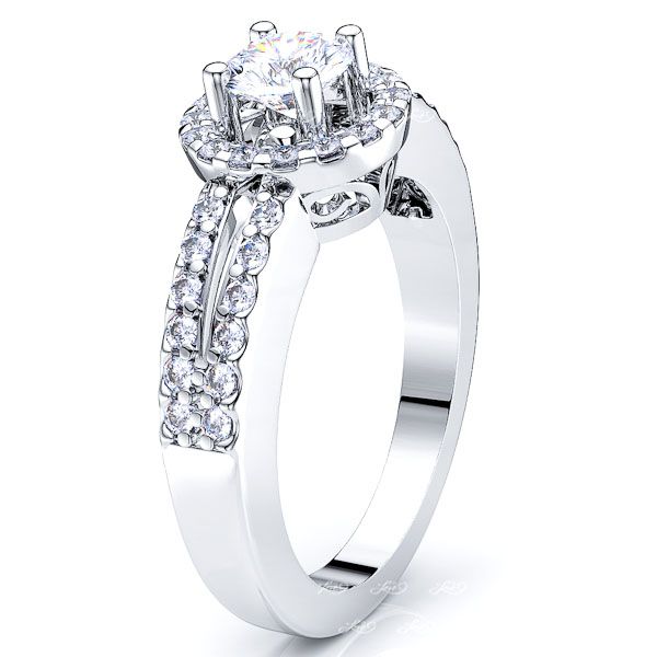 Alaska Halo Engagement Ring