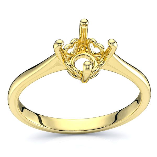 Cleveland Heart Solitaire Engagement Ring