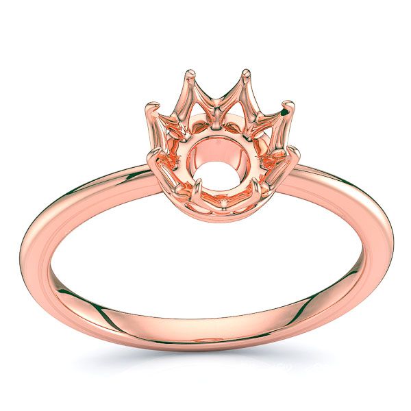 Cincinnati Crown Solitaire Engagement Ring