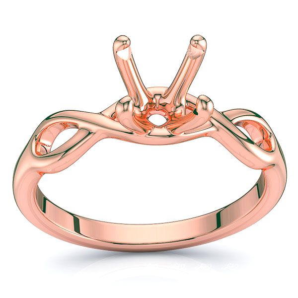 New York Infinity Solitaire Engagement Ring