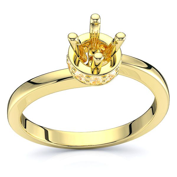Memphis Solitaire Engagement Ring
