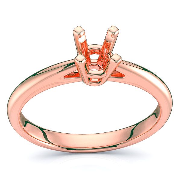 Buffalo Solitaire Engagement Ring