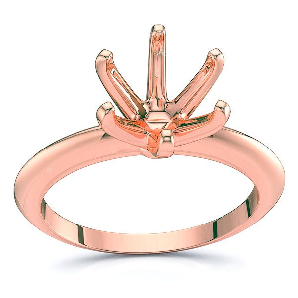 Solitaire Garland Engagement Ring