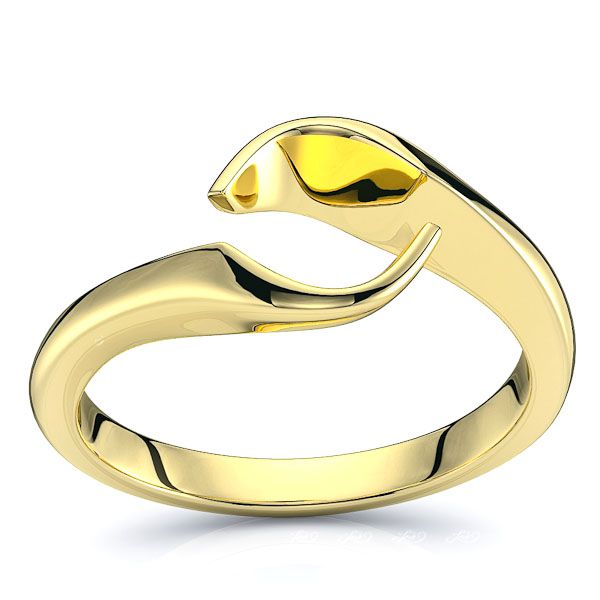 Charlotte Tension Solitaire Engagement Ring
