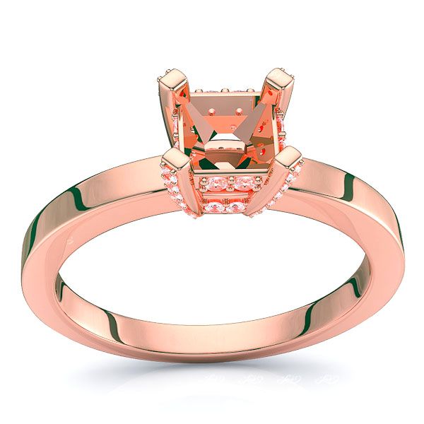 Flatiron Solitaire Engagement Ring