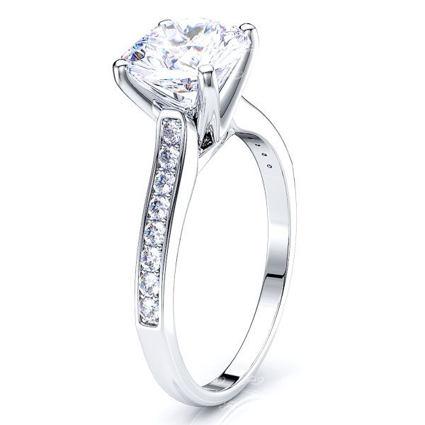 New Jersey Pave Set Engagement Ring