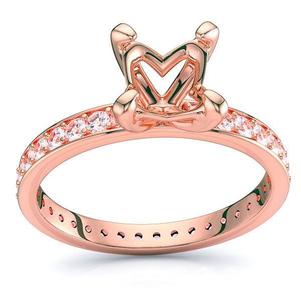 Washington Pave Set Engagement Ring