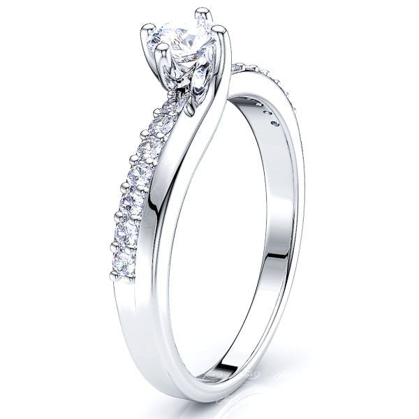 Calgary Pave Set Engagement Ring