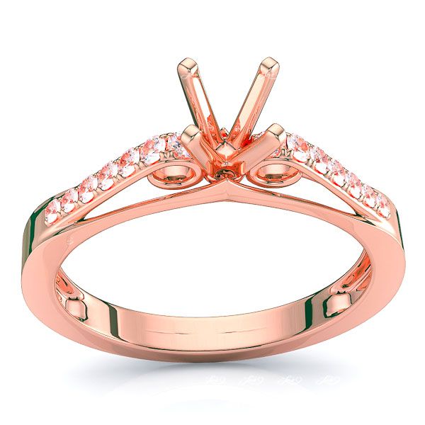 Fredericton Pave Set Engagement Ring
