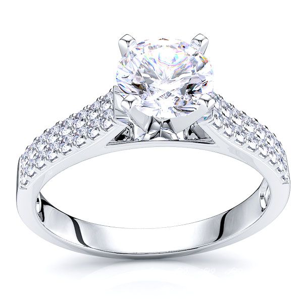 Nova Scotia Pave Set Engagement Ring