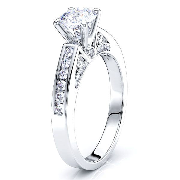 Perth Sidestone Engagement Ring