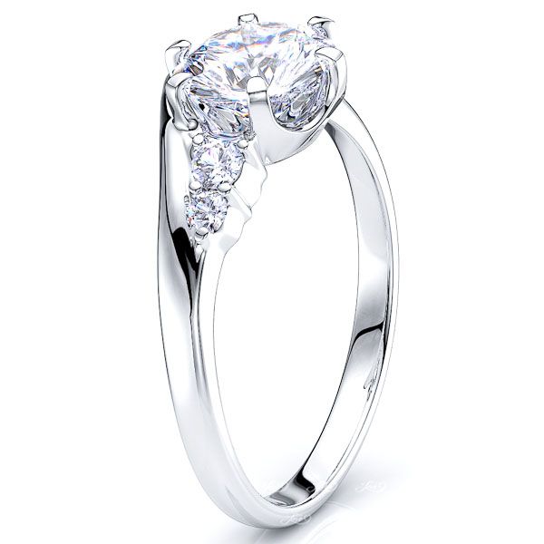Tampa Sidestone Engagement Ring