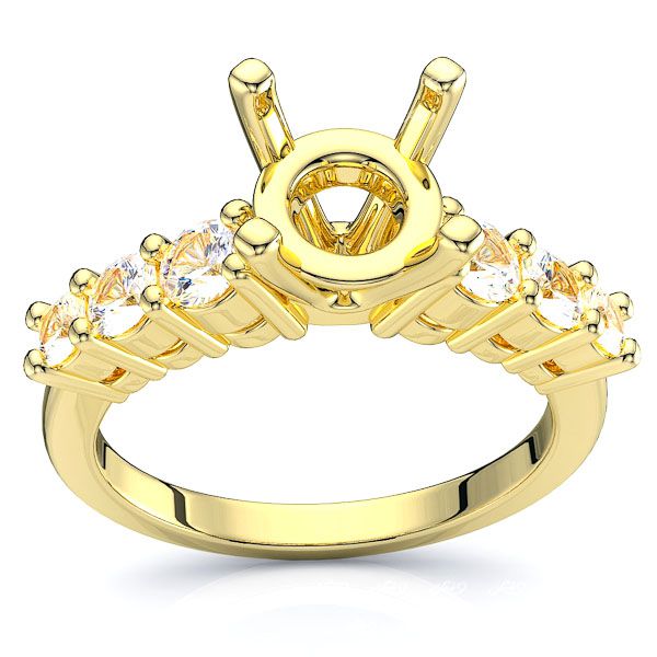 Scottsdale Sidestone Engagement Ring
