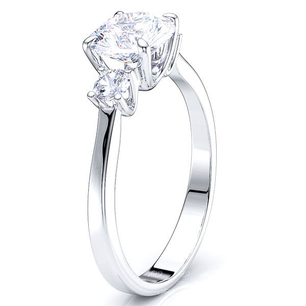 Pittsburgh Three Stone Engagement Ring