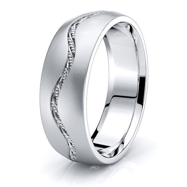 Daniel Womens Hand Braided Wedding Band