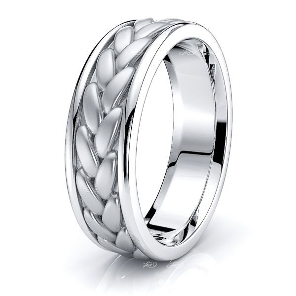 Dashiell Hand Woven Womens Wedding Band