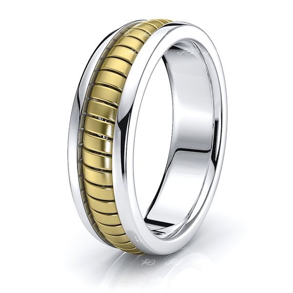 Elias Hand Woven Mens Wedding Ring