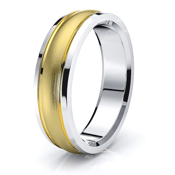 Rosemary Solid 7mm Mens Wedding Ring
