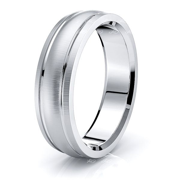 Faye Solid 7mm Mens Wedding Ring
