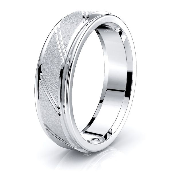 Minerva Solid 6mm Womens Wedding Ring