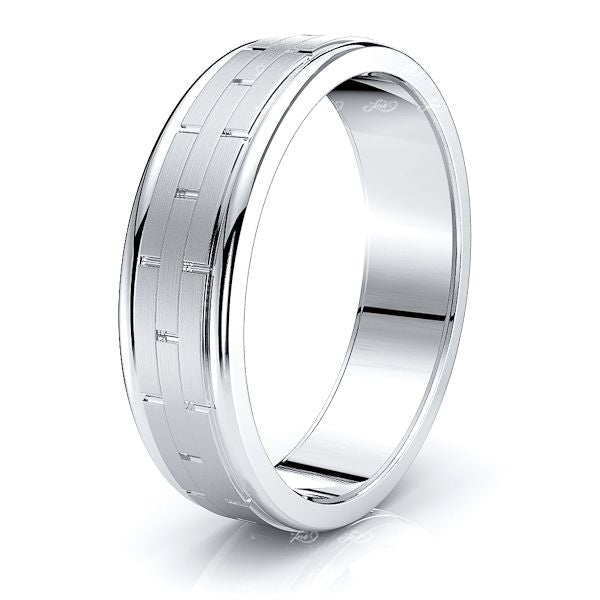 Nicole Solid 6.5mm Womens Wedding Ring