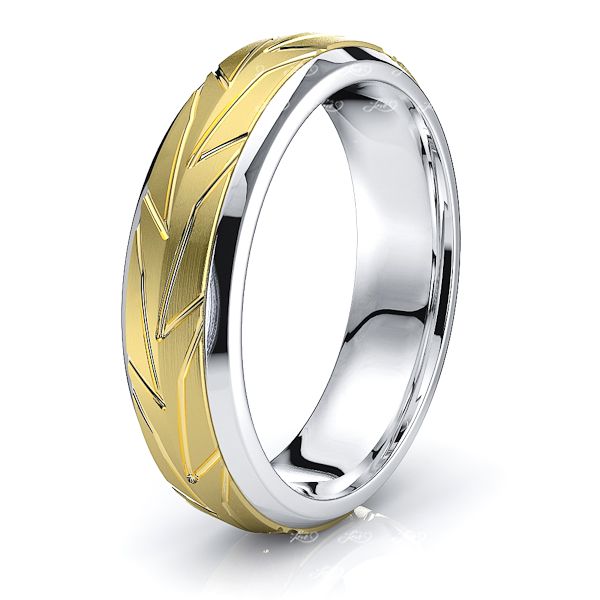 Laurel Solid 6mm Mens Wedding Ring