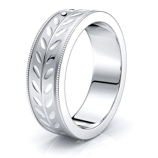 Matteo Solid 7mm Womens Wedding Band