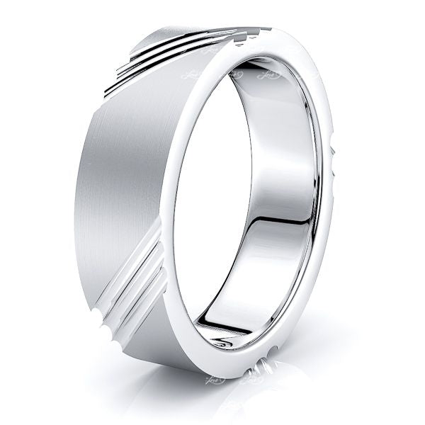 Kaia Solid 6mm Womens Wedding Ring