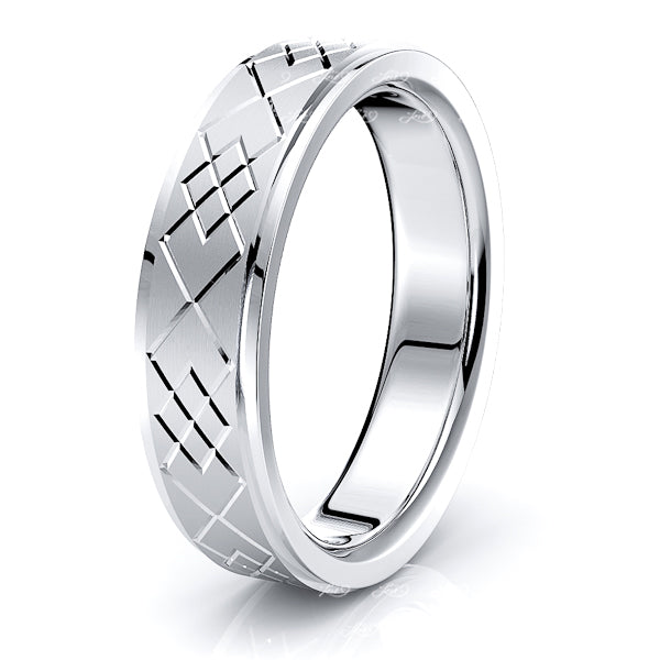 Holly Solid 6mm Womens Wedding Ring