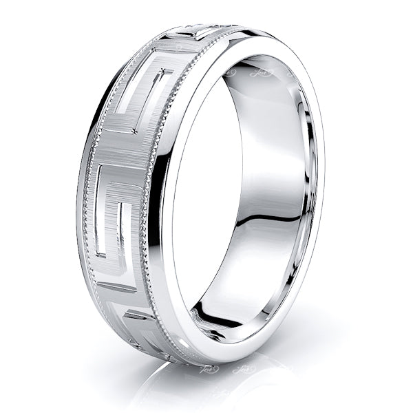 Linnea Solid 7mm Mens Wedding Band