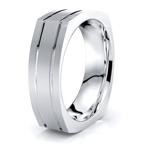 Malcolm Solid 7mm Womens Wedding Band