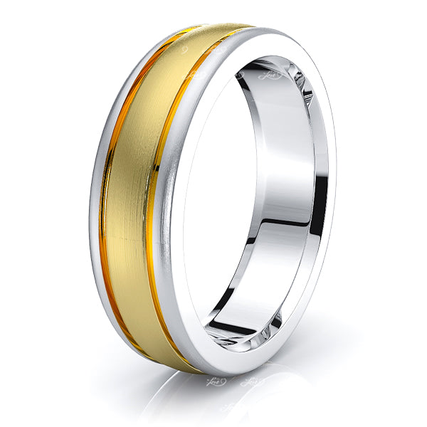 Angus Solid 6mm Mens Wedding Band