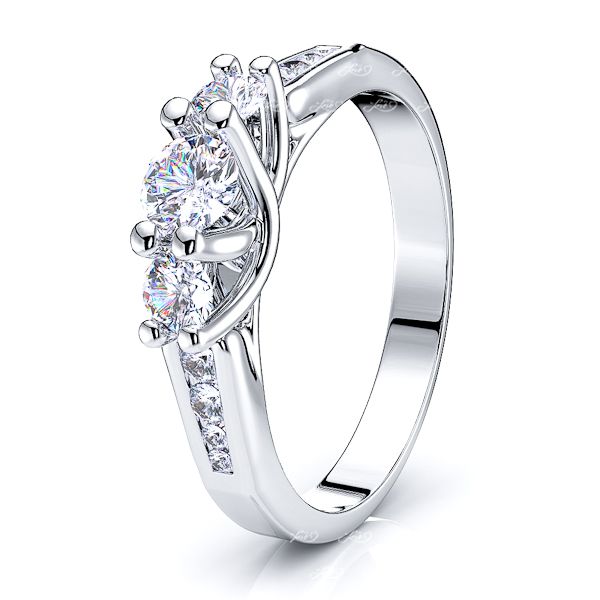 Igraine Prong Set Women Anniversary Wedding Ring