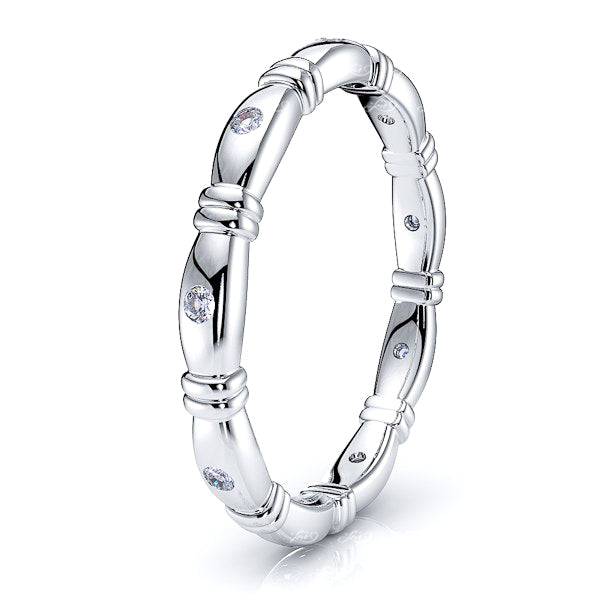 Venus Diamond Wowomen Eternity Wedding Ring