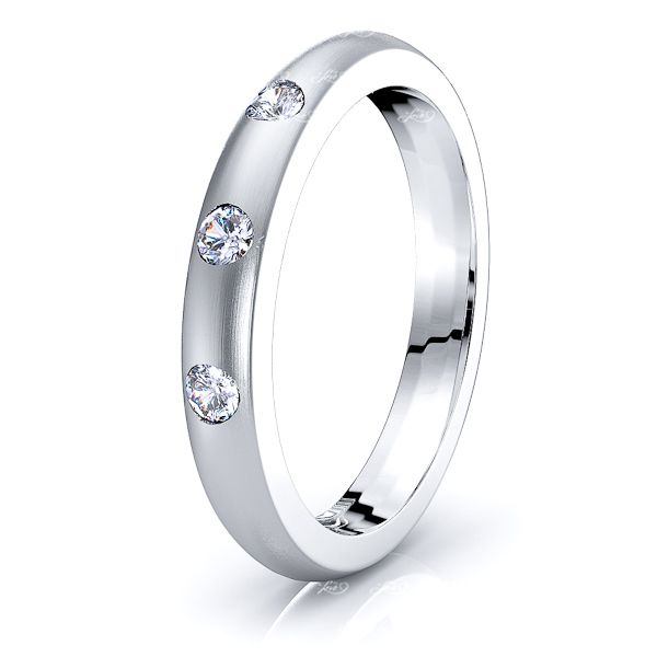 Eva Mens Diamond Wedding Ring