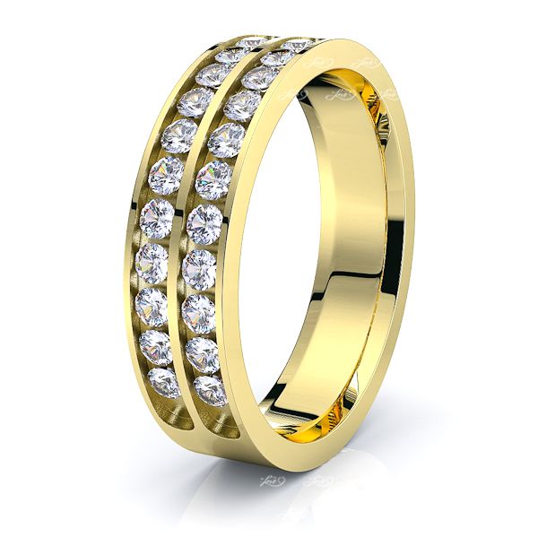 Daphne Mens Diamond Wedding Band