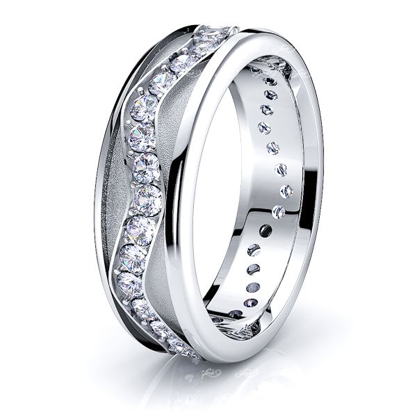 Lux Womens Diamond Wedding Ring