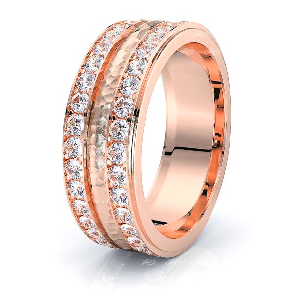 Lucia Mens Diamond Wedding Band