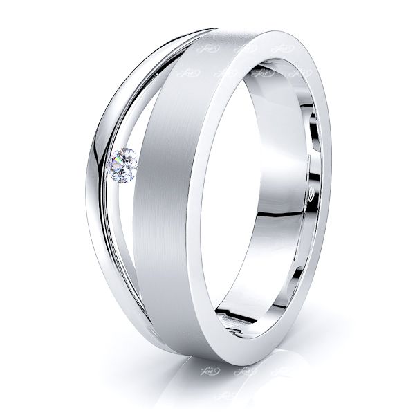 Lottie Mens Diamond Wedding Ring