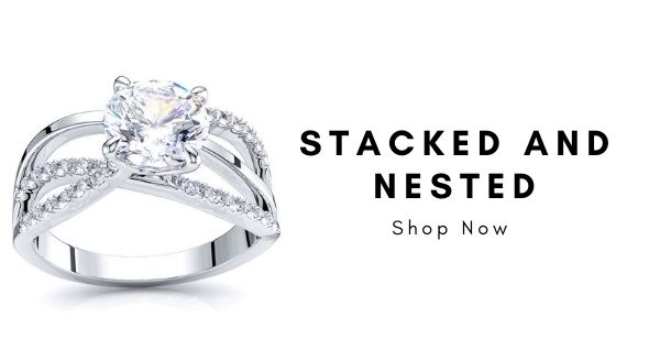 Best Stacked and Nested Rings, Top Trending Real Diamond Jewelry 2020