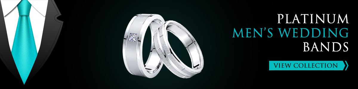 Platinum Men's Wedding Bands