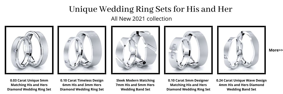 Wedding Ring Sets for His and Her