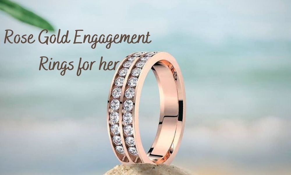 Rose Gold Engagement Rings for her